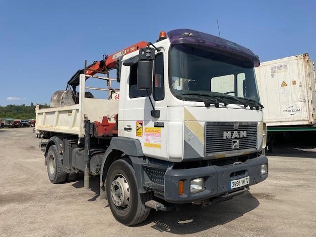 Camion MAN 19.293 Benne Bi-benne