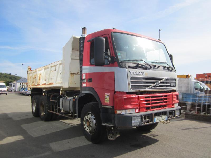 Camion Volvo FM12 380 Benne Bi-benne