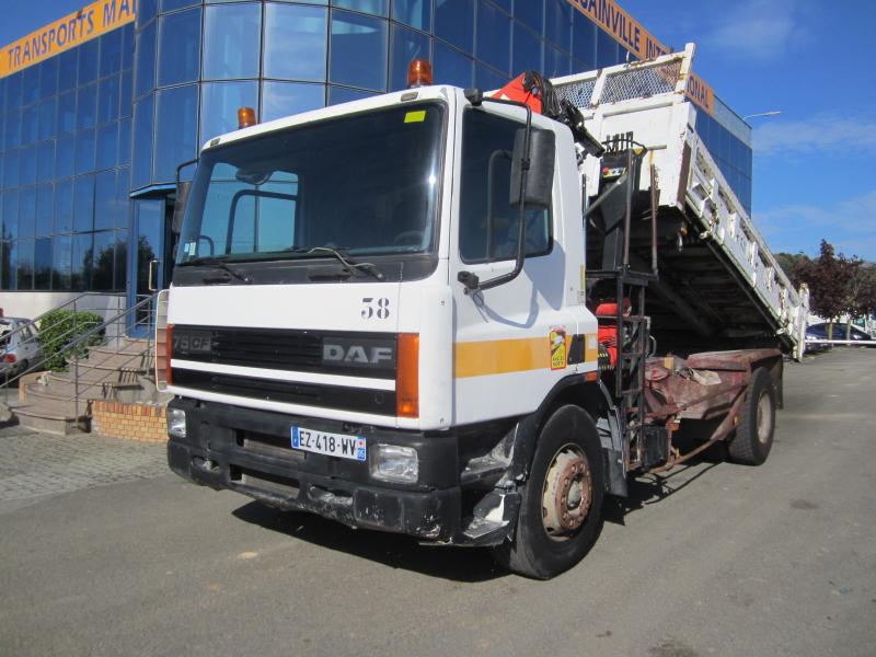 Camion DAF CF75 Benne Benne arrière