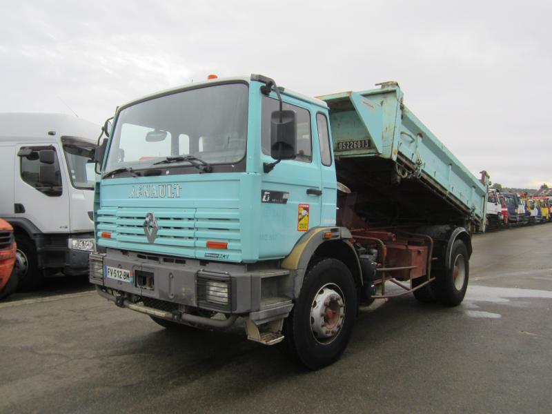 Camion Renault Gamme G 270 Maxter Benne Bi-benne