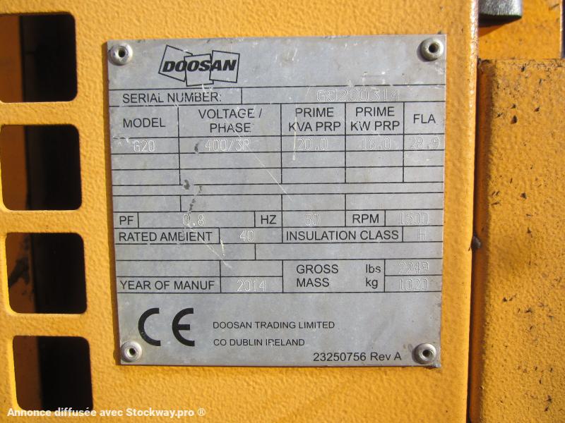 Photo Doosan G20  image 11/11