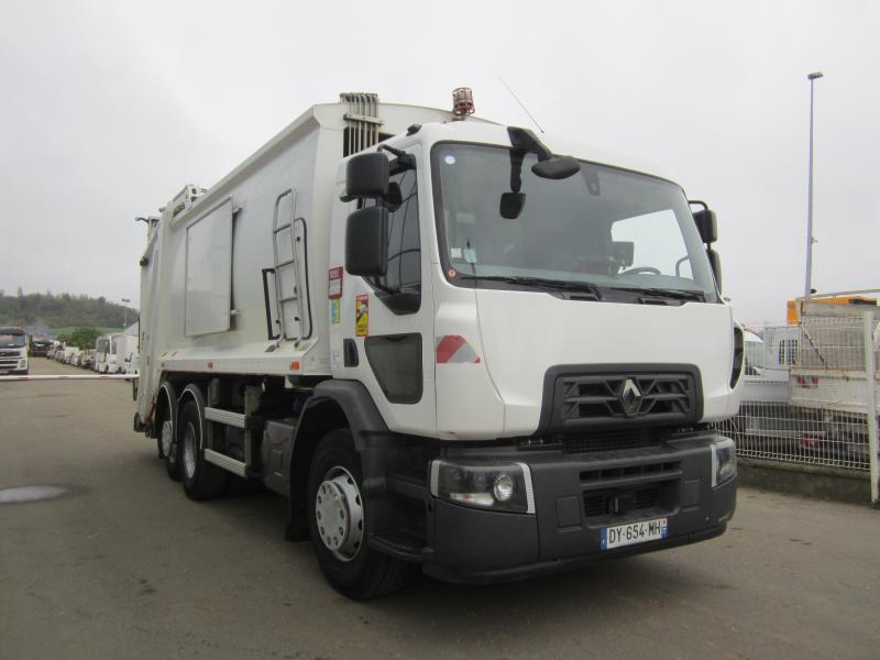 Engin de voirie Renault D-Series Camion benne à ordures ménagères