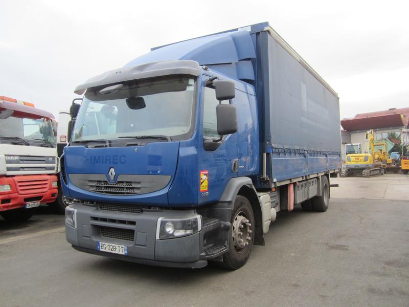 Camion Renault Premium 310 DXI Savoyarde (plateau ridelles bâché)