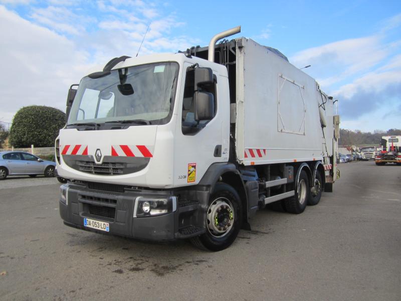 Engin de voirie Renault Premium 320 DXI Camion benne à ordures ménagères