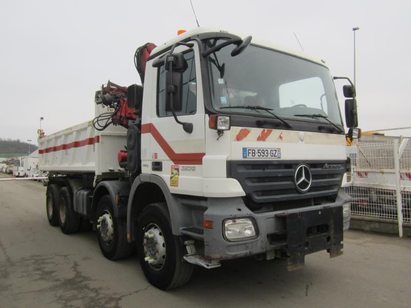 Camion Mercedes Actros 3236 Benne Bi-benne