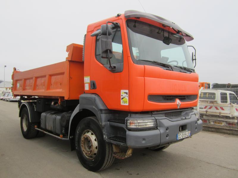 Camion Renault Kerax 270 DCI Benne Bi-benne