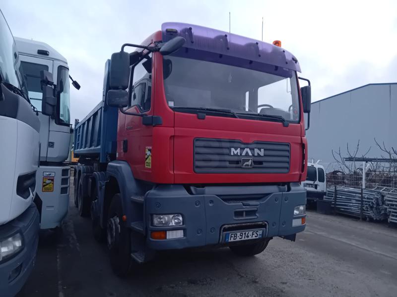 Camion MAN TGA 35.410 Benne Bi-benne