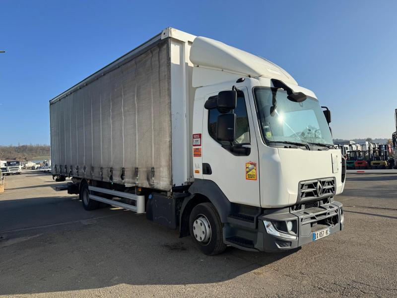 Camion Renault Gamme D Rideaux coulissants PLSC (tautliner)