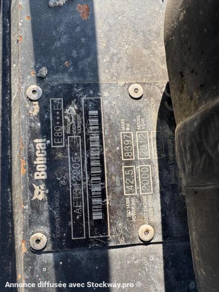 Photo Bobcat E80  image 14/21