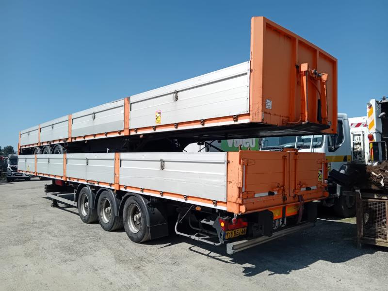 Semi-remorque Lecitrailer Plateau