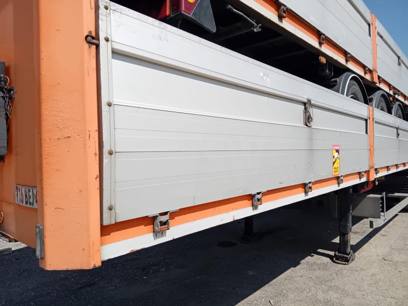 Semi-remorque Lecitrailer Plateau