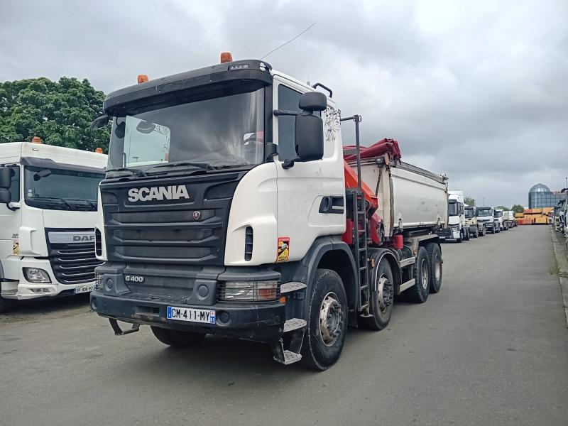 Camion Scania G 400 Benne Bi-benne