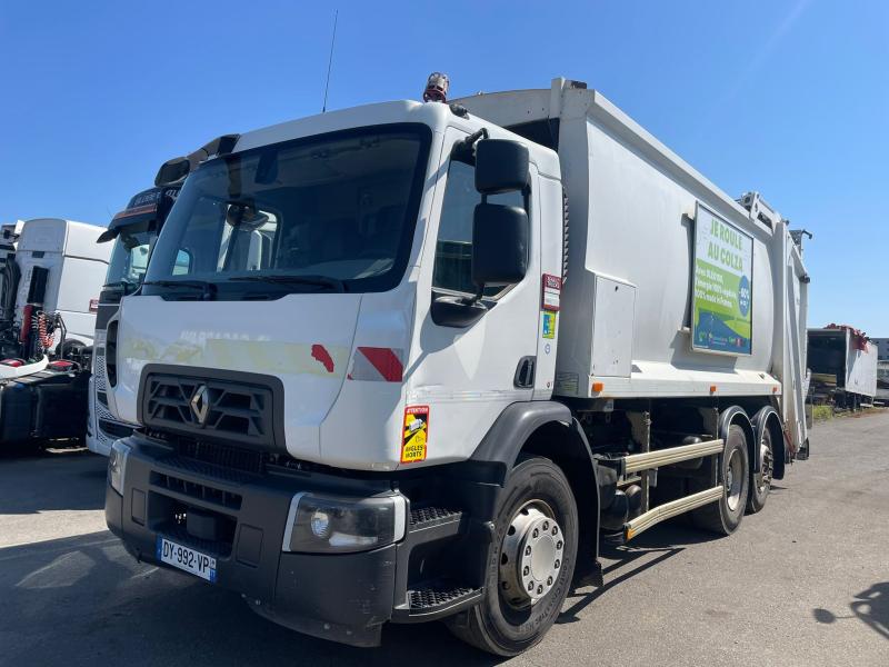 Engin de voirie Renault D-Series Camion benne à ordures ménagères