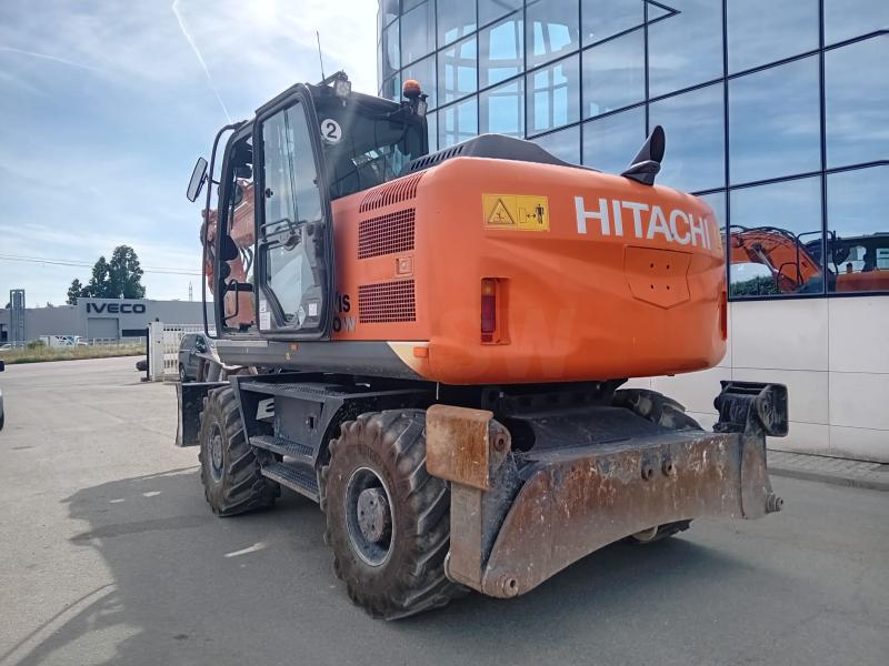 Pelle Hitachi ZAXIS 140W Pelle sur pneus