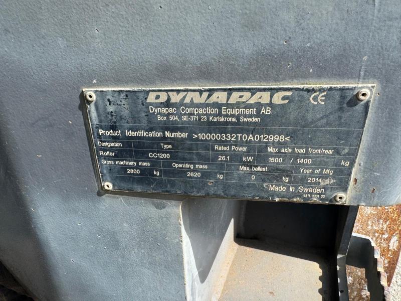 Compacteur Dynapac CC1200 Compacteur tandem
