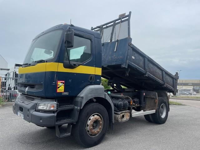 Camion Renault Kerax 320 DCI Benne Bi-benne