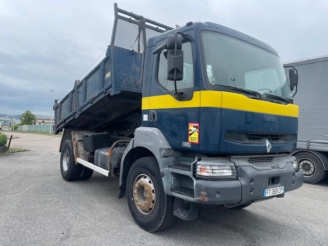 Camion Renault Kerax 320 DCI Benne Bi-benne