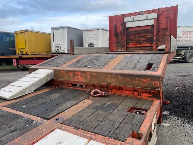 Semi-remorque Trax Porte engins