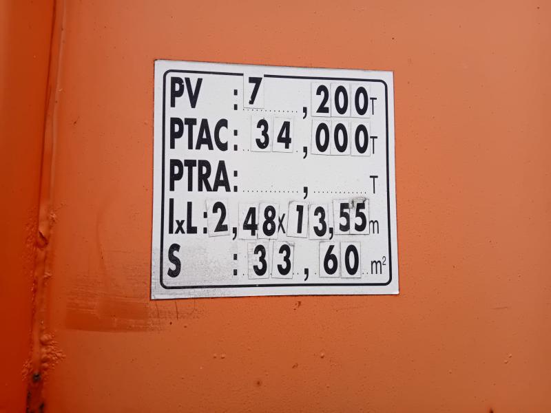 Semi-remorque Lecitrailer Plateau