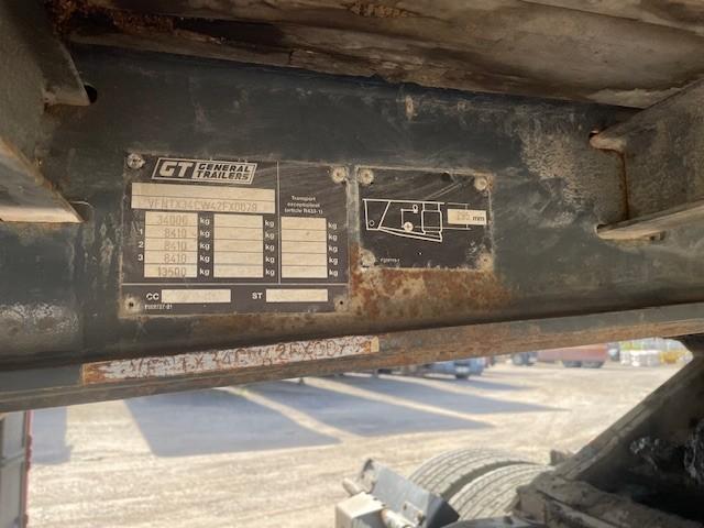 Semi-remorque GT TRAILERS Plateau