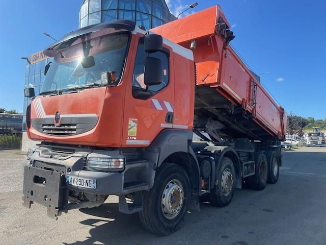 Camion Renault Kerax 450 DXi Benne Bi-benne