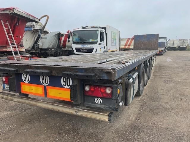 Semi-remorque Lecitrailer Plateau