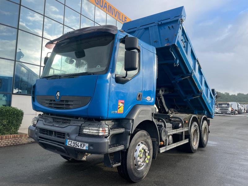 Camion Renault Kerax 450 DXi Benne Bi-benne