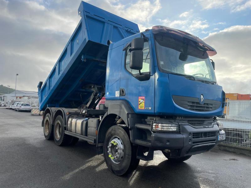 Camion Renault Kerax 450 DXi Benne Bi-benne