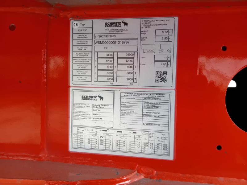 Semi-remorque Schmitz Cargobull Benne Benne TP