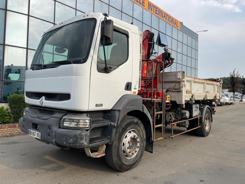 Camion Renault Kerax 320 DCI Benne Bi-benne