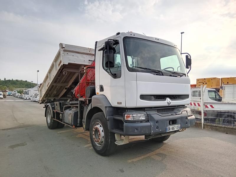 Camion Renault Kerax 320 DCI Benne Bi-benne