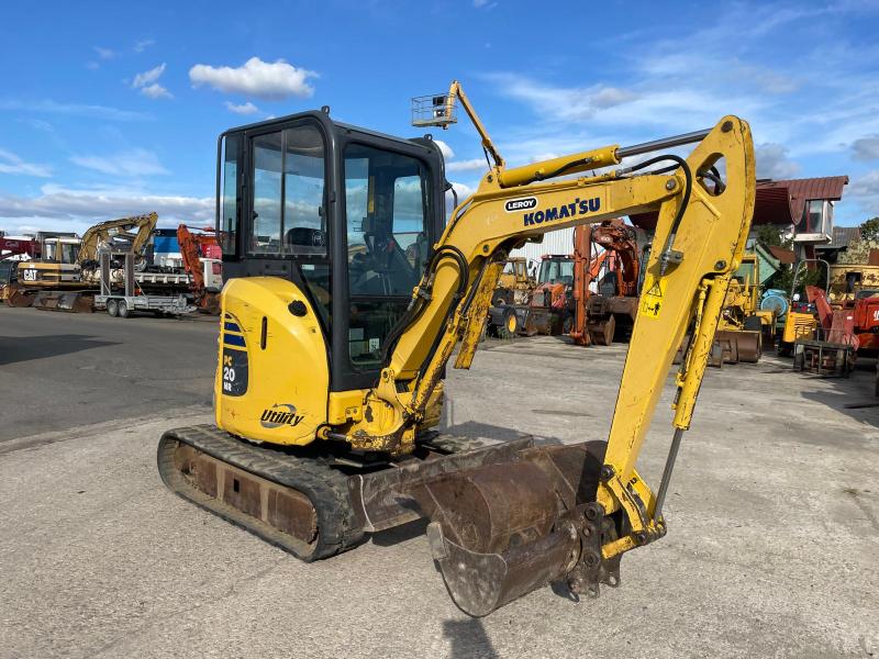 Pelle Komatsu PC20R-8 Mini-pelle