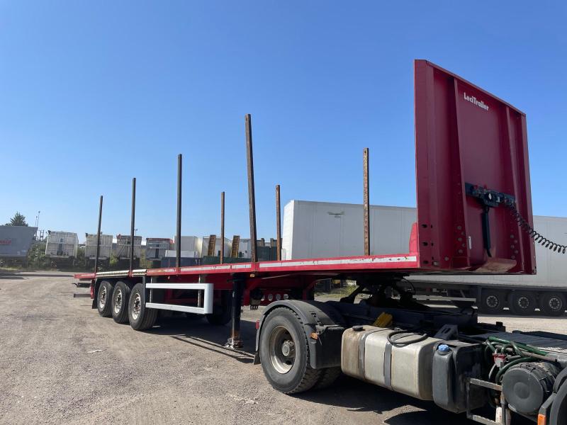Semi-remorque Lecitrailer Plateau