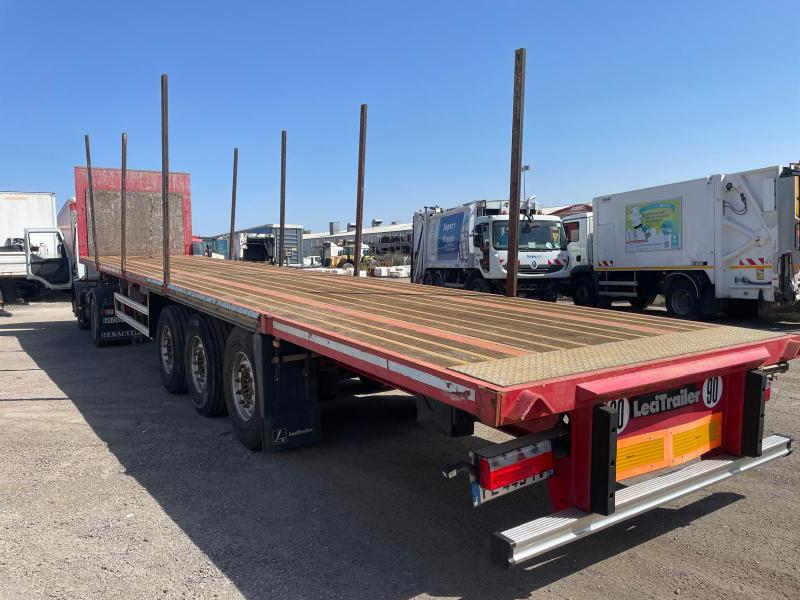 Semi-remorque Lecitrailer Plateau