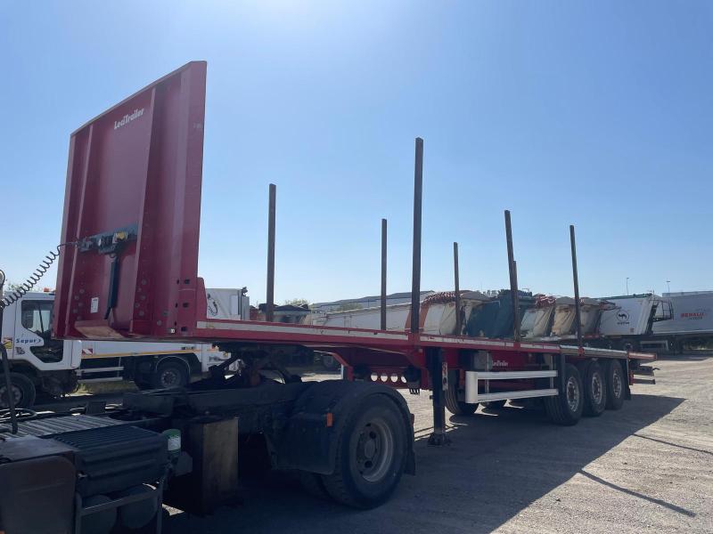 Semi-remorque Lecitrailer Plateau