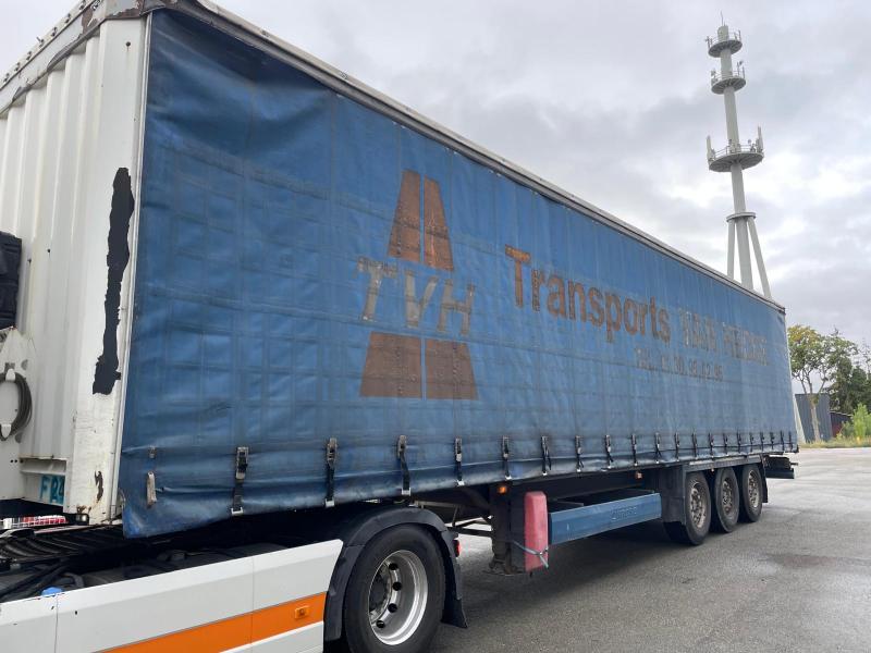 Semi-remorque Krone Rideaux coulissants PLSC