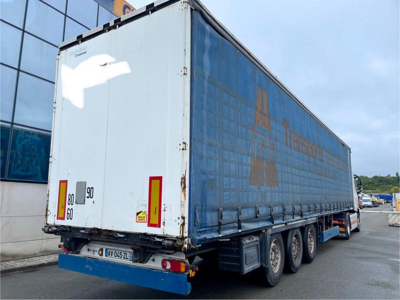 Semi-remorque Krone Rideaux coulissants PLSC