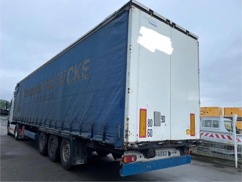 Semi-remorque Krone Rideaux coulissants PLSC