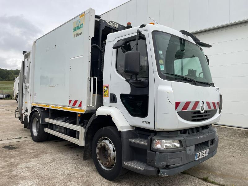 Engin de voirie Renault Midlum 270.18 DXI Camion benne à ordures ménagères