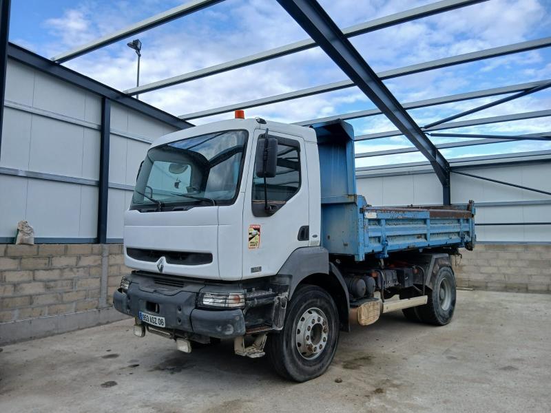 Camion Renault Kerax 320 DCI Benne Bi-benne