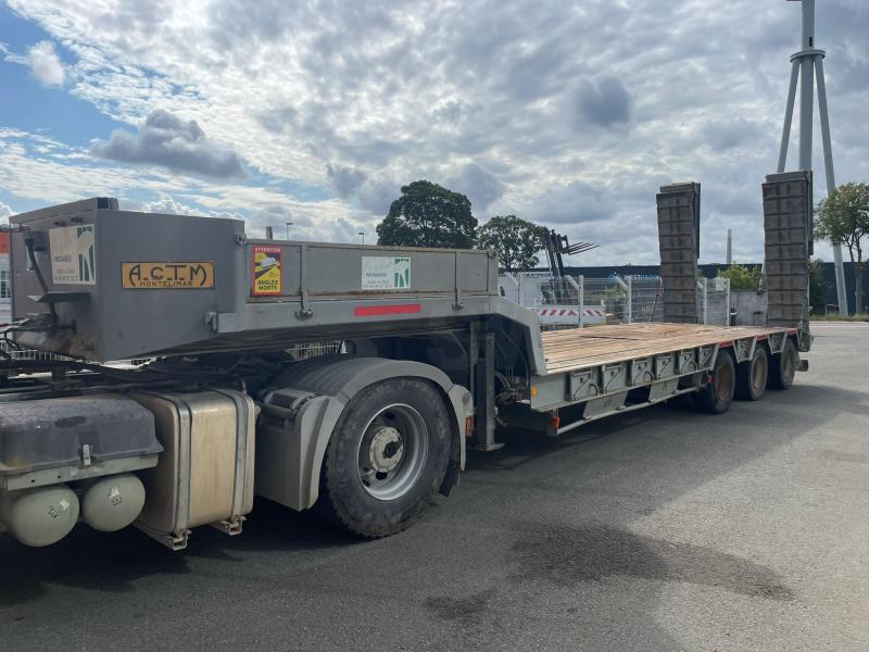 Semi-remorque Actm Porte engins