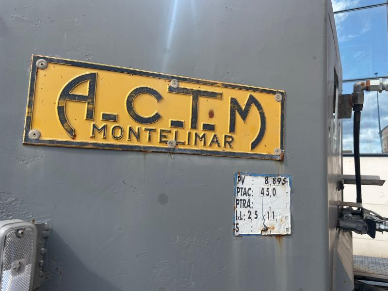 Semi-remorque Actm Porte engins