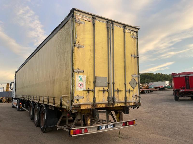 Semi-remorque Fruehauf Rideaux coulissants PLSC