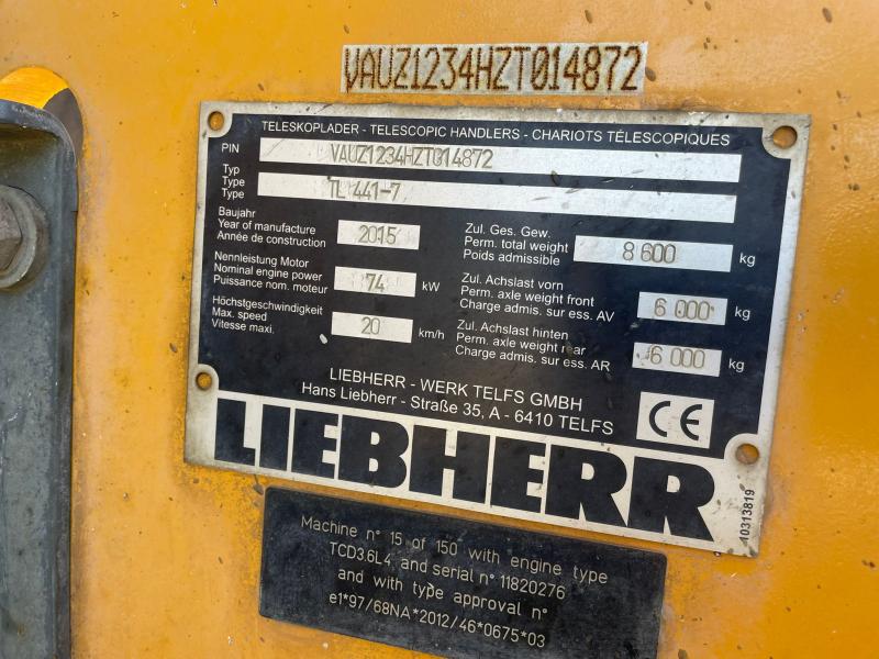 Chariot tout-terrain Liebherr