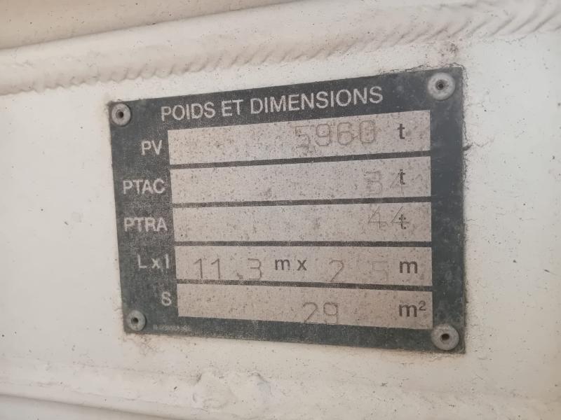 Semi-remorque Benalu Benne Benne arrière