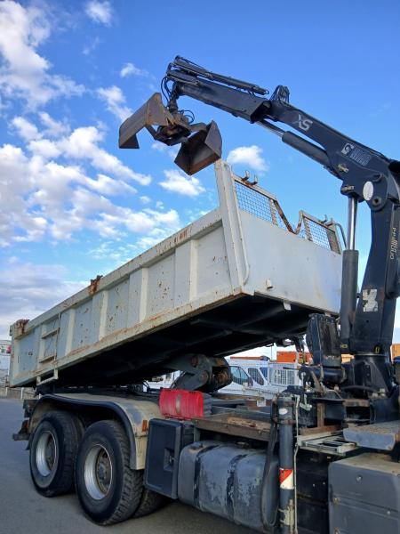 Camion Renault Kerax 380 DXI Benne Bi-benne