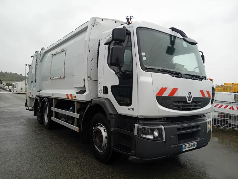 Engin de voirie Renault Premium 320.19 DXI Camion benne à ordures ménagères