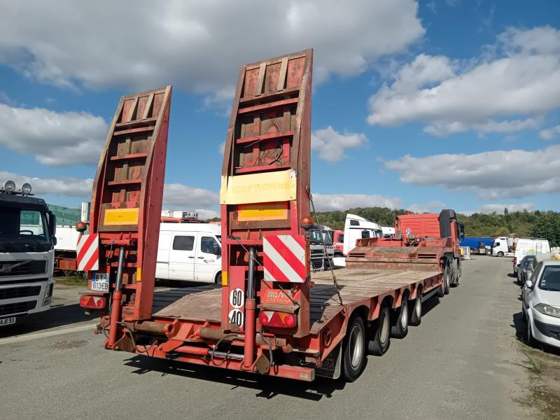 Semi-remorque Castera Porte engins