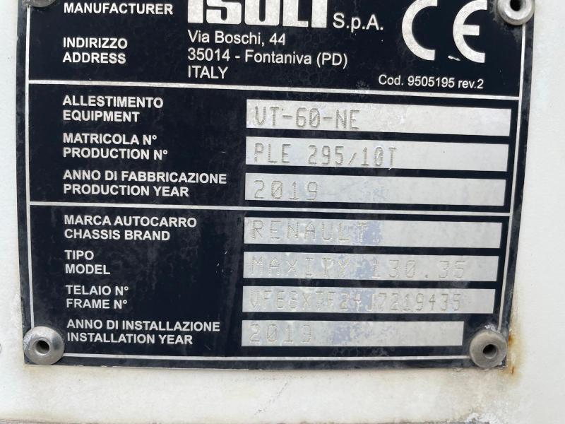 Utilitaire Renault Maxity 130 Nacelle