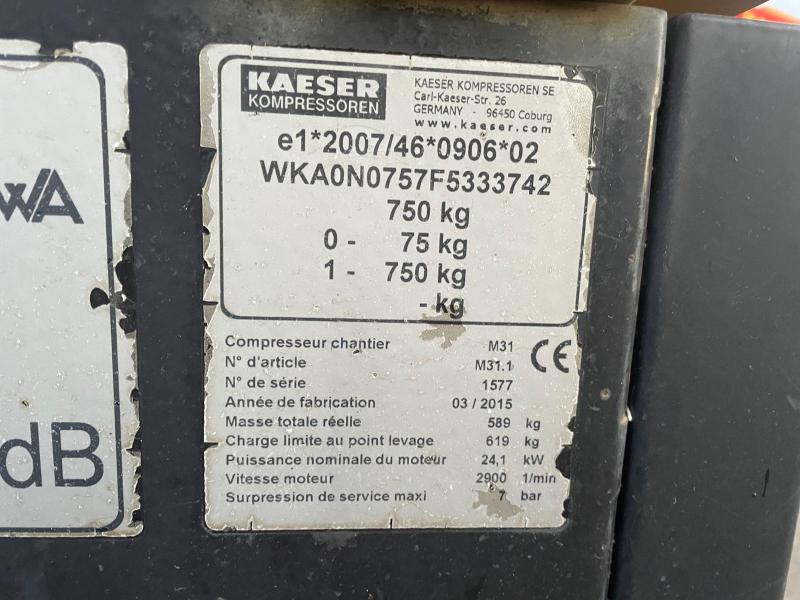 Matériel de chantier Kaeser M31 Groupe électrogène